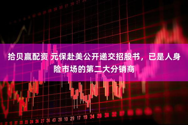 拾贝赢配资 元保赴美公开递交招股书，已是人身险市场的第二大分销商
