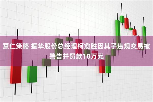 慧仁策略 振华股份总经理柯愈胜因其子违规交易被警告并罚款10万元